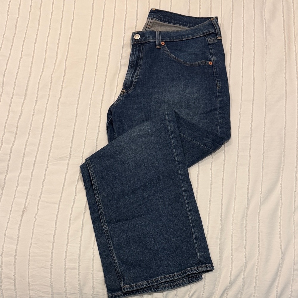 GAP Dark Blue Straight Leg Women's Jeans